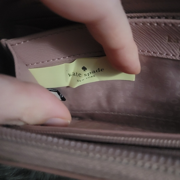 Kate Spade full zip Pink Glitter Wallet - Picture 7 of 16